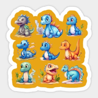 Mini Dinos Sticker